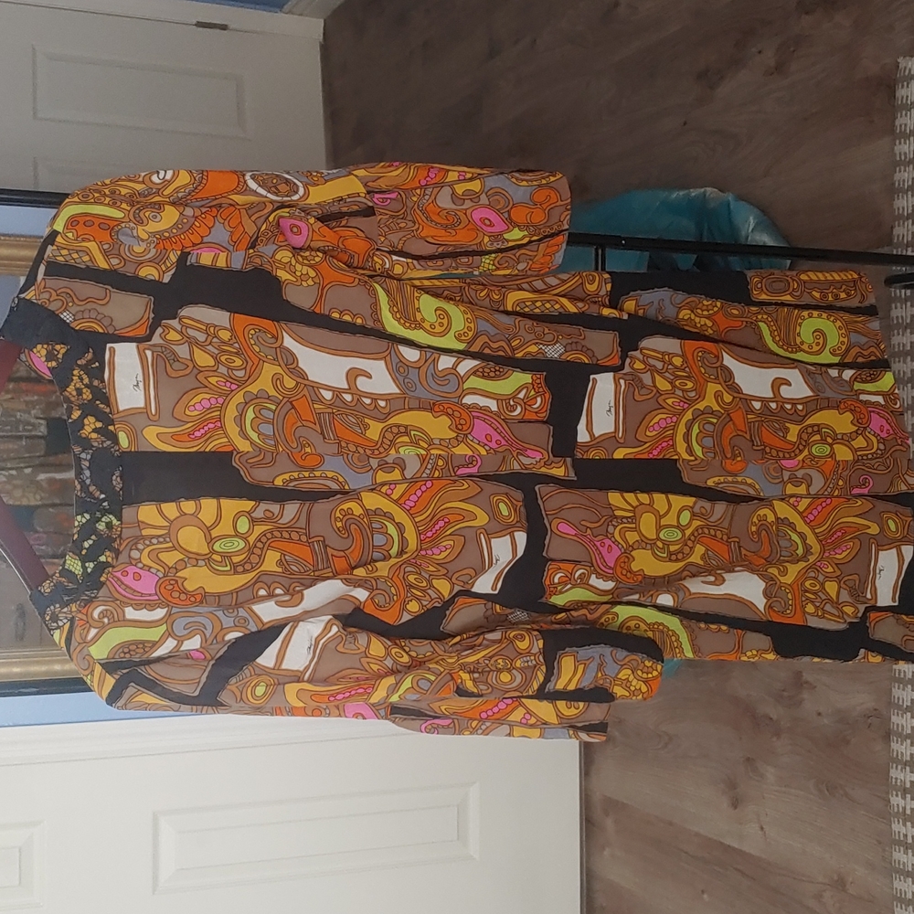Trina Turk Silk size 4 Dress. - Picture 5 of 7